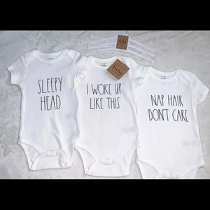 Rae Dunn onesies